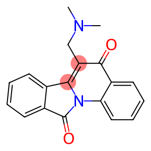 6-[(Dimethylamino)methyl]isoindolo[2,1-a]quinoline-5,11(5H)-dione