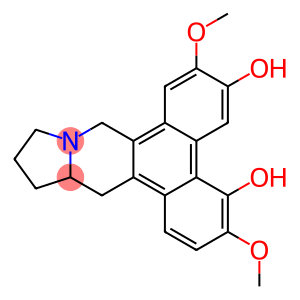 3,7-Dimethoxy-4,6-dihydroxy-9,11,12,13,13a,14-hexahydrodibenzo[f,h]pyrrolo[1,2-b]isoquinoline