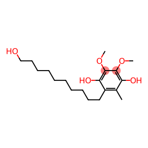 2,3-dimethoxy-5-methyl-6-(10-hydroxydecyl)-1,4-benzenediol