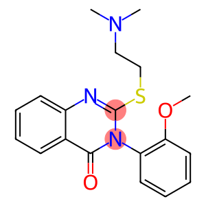 2-[2-(Dimethylamino)ethylthio]-3-(2-methoxyphenyl)-quinazolin-4(3H)-one