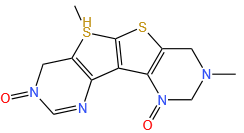 2,9-Dimethylpyrimido[4'',5'':4',5']thieno[3',2':4,5]thieno[3,2-d]pyrimidine-4,7(1H,8H)-dione