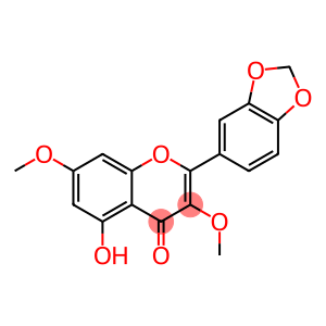 3,7-Dimethoxy-5-hydroxy-3',4'-(methylenedioxy)flavone