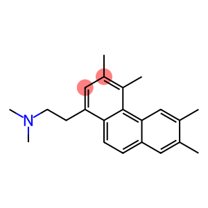 1-[2-(Dimethylamino)ethyl]-3,4,6,7-tetramethylphenanthrene