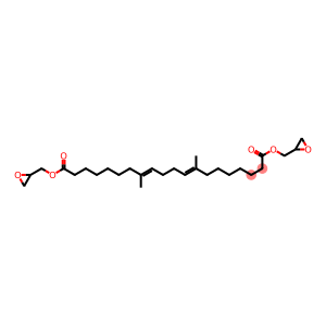 8,13-Dimethyl-8,12-icosadienedioic acid bis(oxiranylmethyl) ester