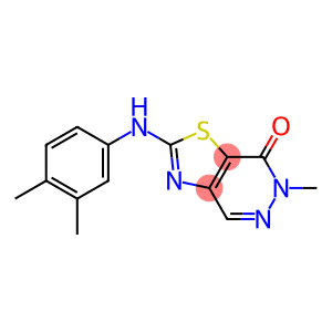 2-(3,4-Dimethylphenylamino)-6-methylthiazolo[4,5-d]pyridazin-7(6H)-one