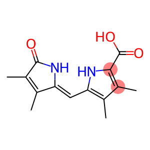 3,4-Dimethyl-5-[[(3,4-dimethyl-2,5-dihydro-5-oxo-1H-pyrrol)-2-ylidene]methyl]-1H-pyrrole-2-carboxylic acid