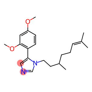 1-(3,7-Dimethyl-6-octenyl)-5-(2,4-dimethoxyphenyl)-1H-imidazole