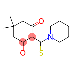 5,5-Dimethyl-2-[(1-piperidinyl)thiocarbonyl]cyclohexane-1,3-dione