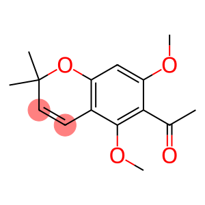 2,2-Dimethyl-5,7-dimethoxy-6-acetyl-2H-1-benzopyran