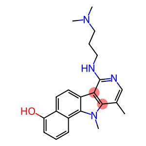 7-(3-Dimethylaminopropylamino)-4-hydroxy-10,11-dimethyl-11H-benzo[g]pyrido[4,3-b]indole