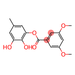 3,5-Dimethoxybenzoic acid 2,3-dihydroxy-5-methylphenyl ester