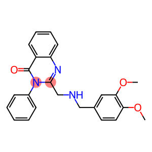 2-[[(3,4-Dimethoxybenzyl)amino]methyl]-3-phenylquinazolin-4(3H)-one