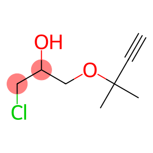 1-(1,1-Dimethyl-2-propynyloxy)-2-hydroxy-3-chloropropane