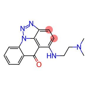 5-[2-Dimethylaminoethylamino]-6H-[1,2,3]triazolo[4,5,1-de]acridin-6-one