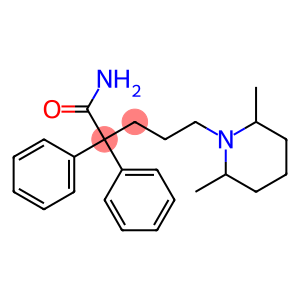 5-(2,6-Dimethyl-1-piperidinyl)-2,2-diphenylpentanamide