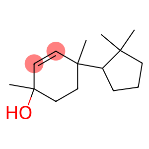 1,4-Dimethyl-4-(2,2-dimethylcyclopentyl)-2-cyclohexen-1-ol