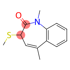 1,5-Dimethyl-3-(methylthio)-1H-1-benzazepin-2(3H)-one