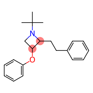 1-(1,1-Dimethylethyl)-3-phenoxy-2-(2-phenylethyl)azetidine