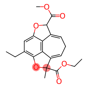 1,6-Dimethyl-6,8-dihydro-2,5-dioxa-1H-cyclohept[jkl]-as-indacene-1,6-dicarboxylic acid diethyl ester