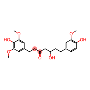 1-(3,5-Dimethoxy-4-hydroxyphenyl)-5-hydroxy-7-(3-methoxy-4-hydroxyphenyl)-3-heptanone