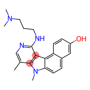 11-(3-Dimethylaminopropylamino)-3-hydroxy-7,8-dimethyl-7H-benzo[e]pyrido[4,3-b]indole