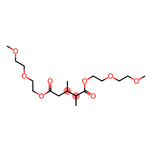 2,3-Dimethylglutaric acid bis[2-(2-methoxyethoxy)ethyl] ester