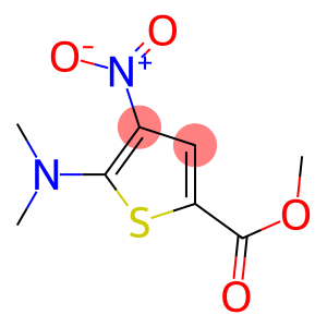 2-(Dimethylamino)-3-nitrothiophene-5-carboxylic acid methyl ester