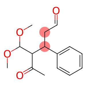 4-Dimethoxymethyl-3-phenyl-5-oxohexanal