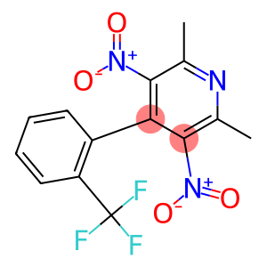 2,6-Dimethyl-3,5-dinitro-4-[2-(trifluoromethyl)phenyl]pyridine