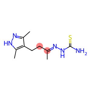 1-(3,5-Dimethyl-1H-pyrazol-4-yl)-3-butanone thiosemicarbazone