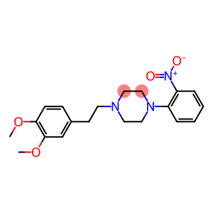 1-(3,4-Dimethoxyphenethyl)-4-(2-nitrophenyl)piperazine