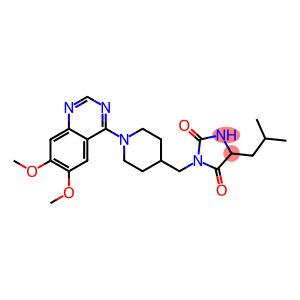 1-[[1-(6,7-Dimethoxyquinazolin-4-yl)piperidin-4-yl]methyl]-4-isobutylimidazolidine-2,5-dione