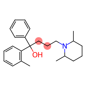 4-(2,6-Dimethyl-1-piperidinyl)-1-(2-methylphenyl)-1-phenyl-1-butanol