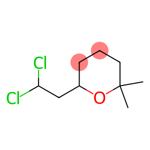 6,6-Dimethyl-2-(2,2-dichloroethyl)tetrahydro-2H-pyran