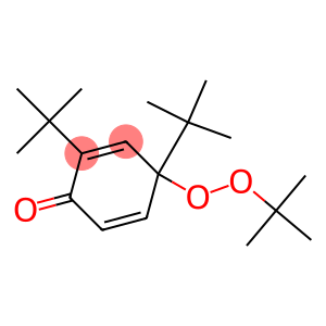 4-(1,1-Dimethylethylperoxy)-2,4-di(1,1-dimethylethyl)-2,5-cyclohexadien-1-one