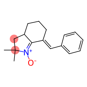 2,2-Dimethyl-3,3a,4,5,6,7-hexahydro-7-benzylidene-2H-indole 1-oxide