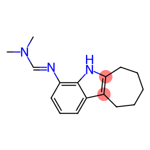 4-[[(Dimethylamino)methylene]amino]-5,6,7,8,9,10-hexahydrocyclohept[b]indole