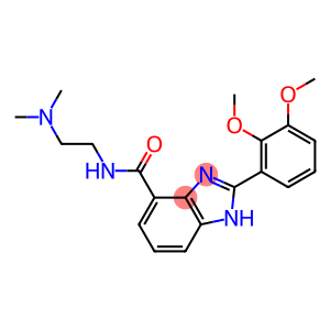 2-(2,3-Dimethoxyphenyl)-N-[2-(dimethylamino)ethyl]-1H-benzimidazole-4-carboxamide