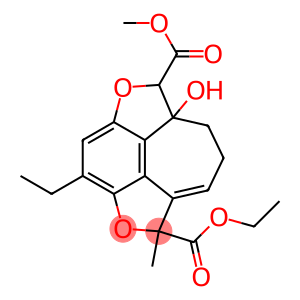 1,6-Dimethyl-6a-hydroxy-6,6a,7,8-tetrahydro-2,5-dioxa-1H-cyclohept[jkl]-as-indacene-1,6-dicarboxylic acid diethyl ester