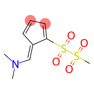 5-Dimethylaminomethylene-1-(methylsulfonylsulfonyl)-1,3-cyclopentadiene