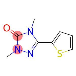 2,4-Dimethyl-5-(2-thienyl)-2H-1,2,4-triazol-3(4H)-one