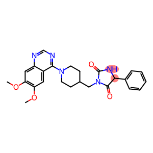 1-[[1-(6,7-Dimethoxyquinazolin-4-yl)piperidin-4-yl]methyl]-4-phenylimidazolidine-2,5-dione