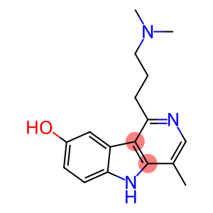 1-(3-Dimethylaminopropyl)-4-methyl-5H-pyrido[4,3-b]indol-8-ol