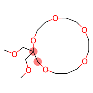 3,3-Di(methoxymethyl)-1,4,7,10,13-pentaoxacyclohexadecane