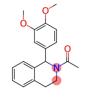 1-(3,4-Dimethoxyphenyl)-2-acetyl-1,2,3,4-tetrahydroisoquinoline