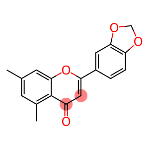 5,7-Dimethyl-3',4'-methylenebisoxyflavone