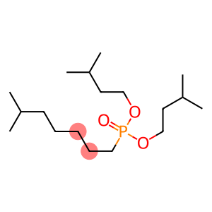 Diisoamyl isooctylphosphonate