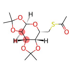 1,2:3,4-DIISOPROPYLIDEN-6-DEOXY-6-THIOACETYL-ALPHA-D-GALACTOPYRANOSE