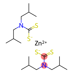 Diisobutyldithiocarbamic acid, zinc salt