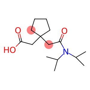 (1-[2-(DIISOPROPYLAMINO)-2-OXOETHYL]CYCLOPENTYL)ACETIC ACID